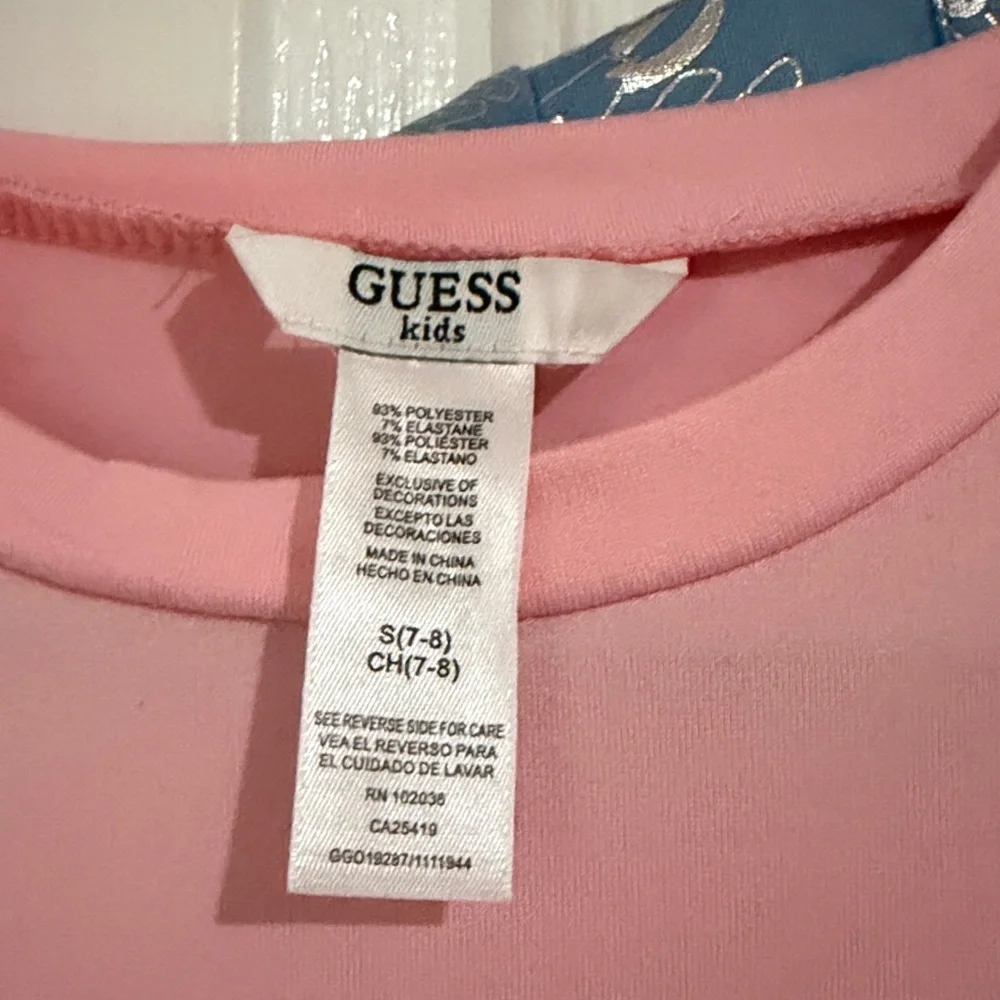 GUESS new with tags set of 2 Girls Pink and Blue Dresses